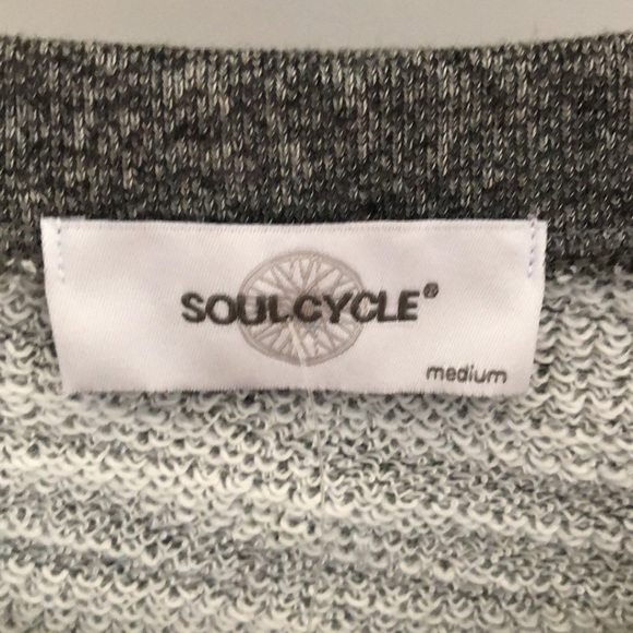 NWT SoulCycle Lace up  bell sleeve sweatshirt - Picture 9 of 10